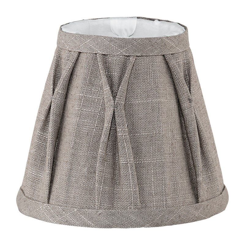 Graue Lampenschirm Noah, Stoff, klassisch Graue Lampenschirm Noah, Stoff, klassisch