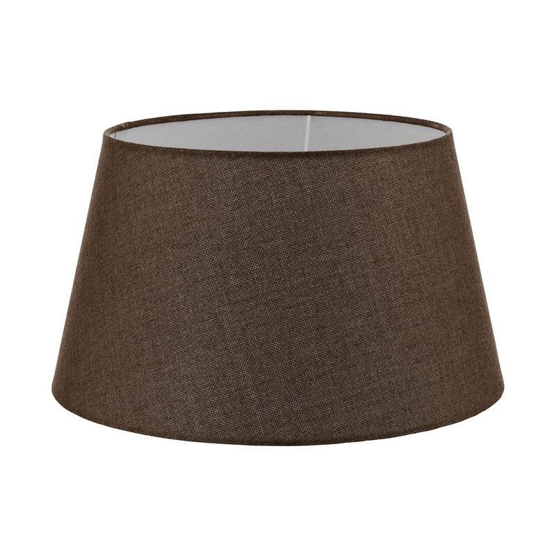 Braune Lampenschirm Noah, Stoff