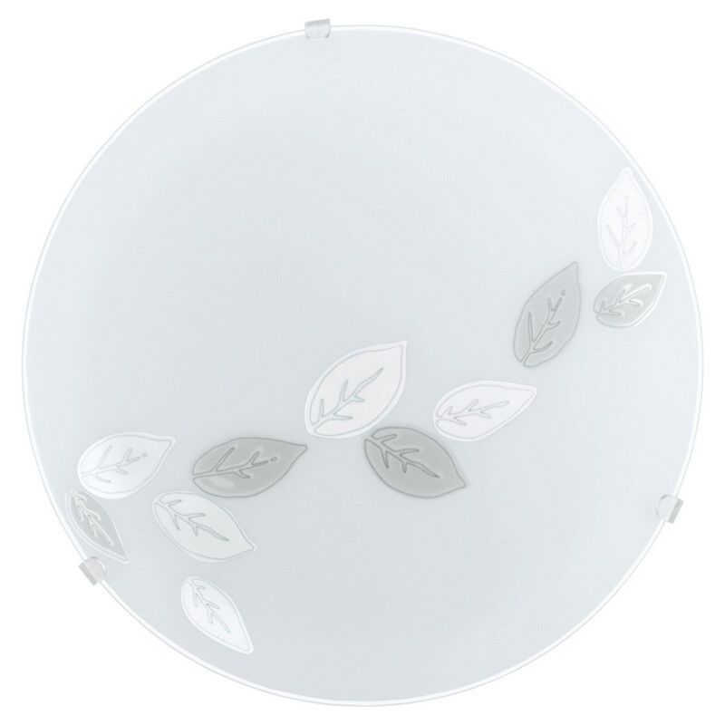 Weiße Deckenlampe Glas, Bada