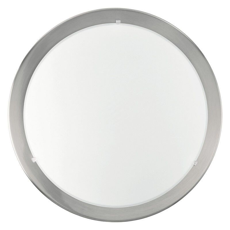 Nickel Deckenlampe Glas, Agena