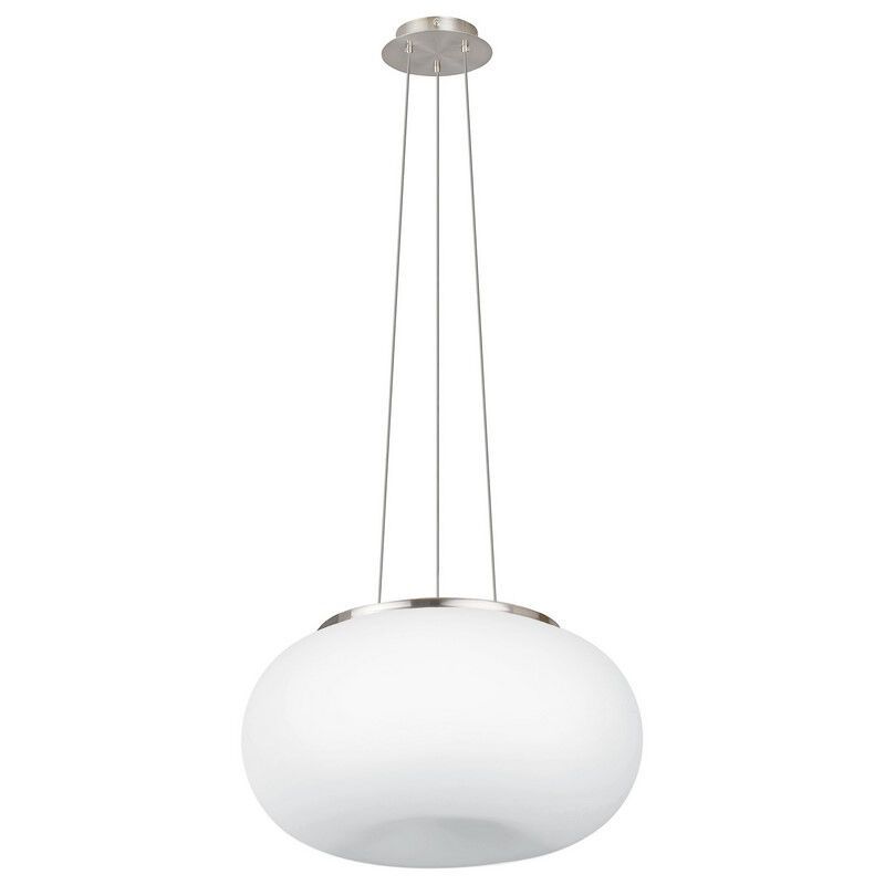 Nickel design Pendelleuchte Glas, Skyler