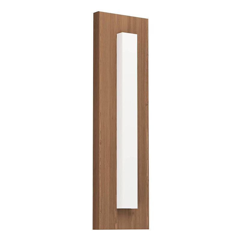 Braune moderne Außenleuchte Aluminium, Bernardo, 7W, 3000K LED, IP44