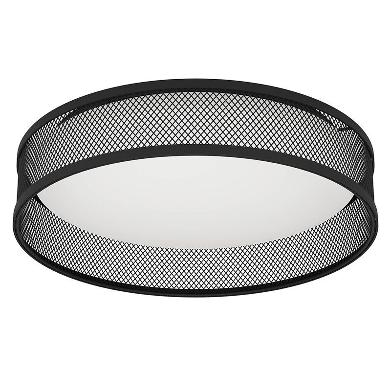 Schwarze Deckenlampe Stahl, Jolene, 20W, 3000K LED Schwarze Deckenlampe Stahl, Jolene, 20W, 3000K LED