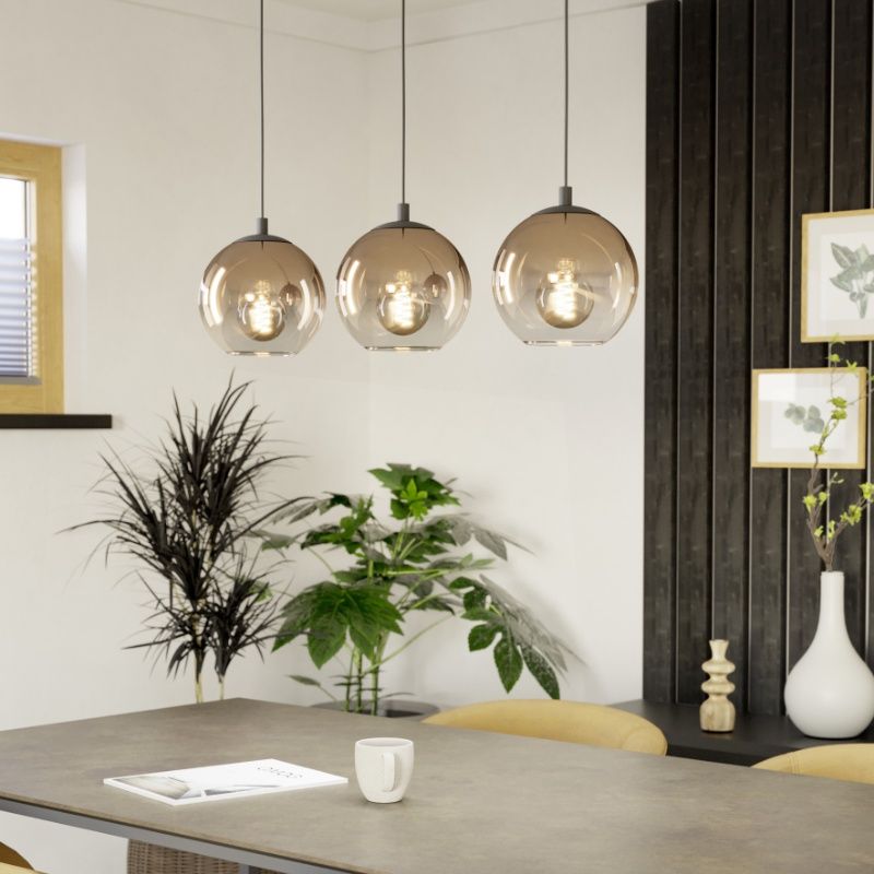 Kupfer moderne Pendelleuchte Glas, Achek Kupfer moderne Pendelleuchte Glas, Achek