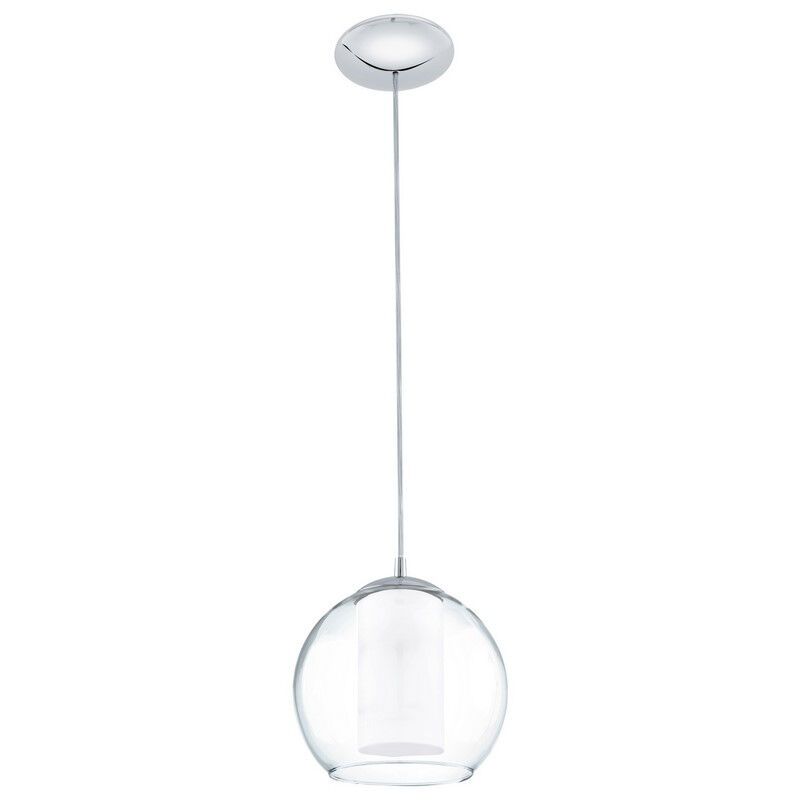 Chrom design Pendelleuchte Glas, Silvijn