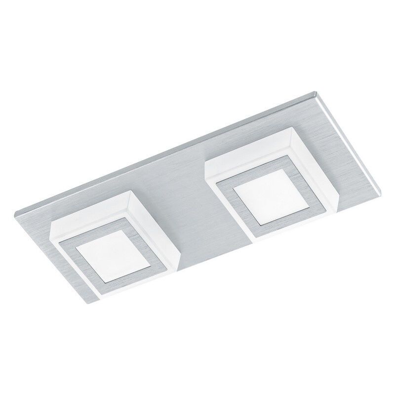 Silberne moderne Deckenlampe Kunststoff, Elsien, 3W, 3000K LED