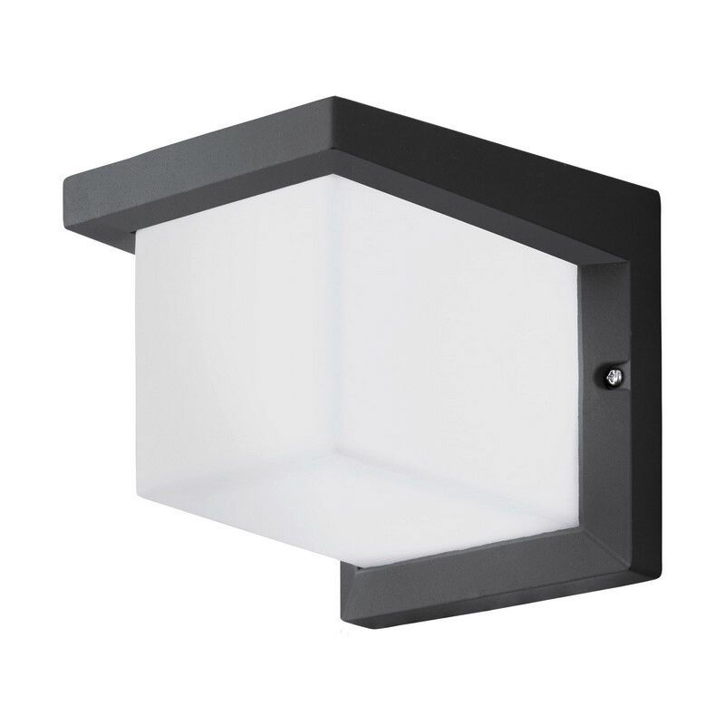 Anthrazit moderne Außenleuchte Kunststoff, Marcela, 10W, 3000K LED, IP54