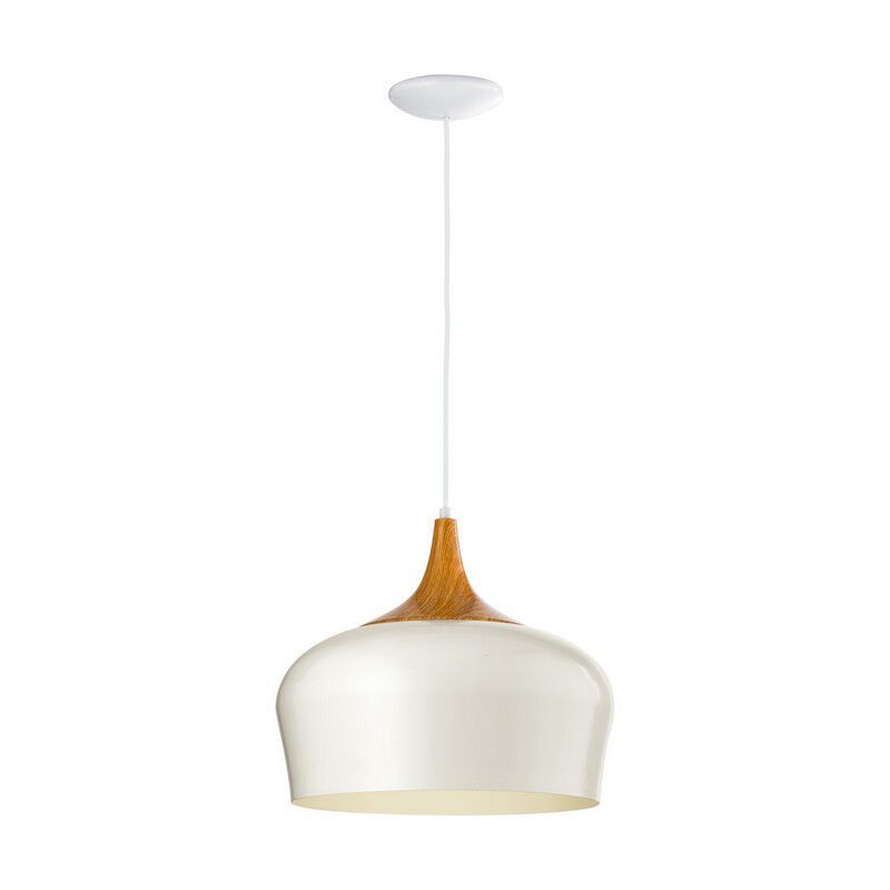Creme moderne Pendelleuchte Holz, Annemarije Creme moderne Pendelleuchte Holz, Annemarije
