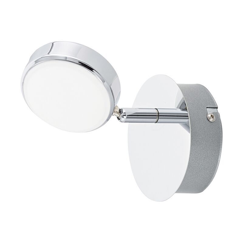 Chrom moderne Deckenstrahler Stahl, Tjark, 5W, 3000K LED Chrom moderne Deckenstrahler Stahl, Tjark, 5W, 3000K LED