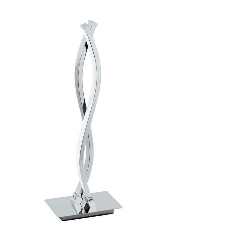 Chrom moderne Tischleuchte Aluminium, Arantxa, 5W, 3000K LED, mit Schalter Chrom moderne Tischleuchte Aluminium, Arantxa, 5W, 3000K LED, mit Schalter