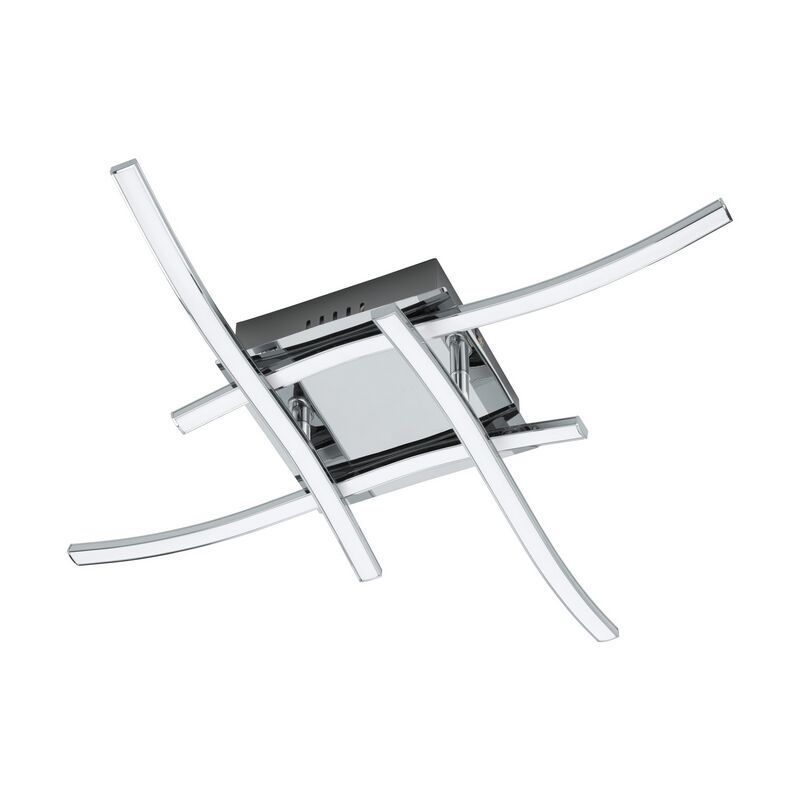 Chrom moderne Deckenlampe Aluminium, Yorian, 5W, 3000K LED