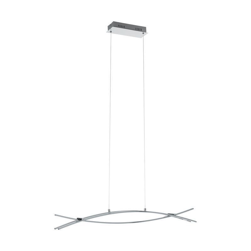 Chrom moderne Pendelleuchte Aluminium, Josua, 9W, 3000K LED Chrom moderne Pendelleuchte Aluminium, Josua, 9W, 3000K LED