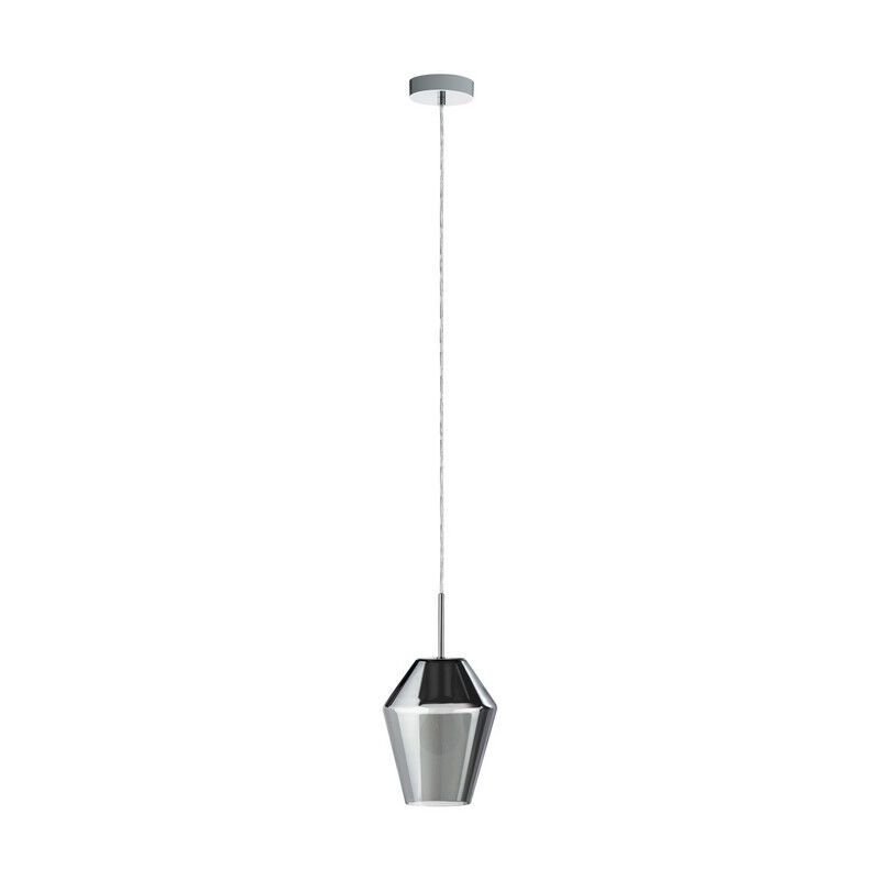 Graue moderne Pendelleuchte Glas, Carl