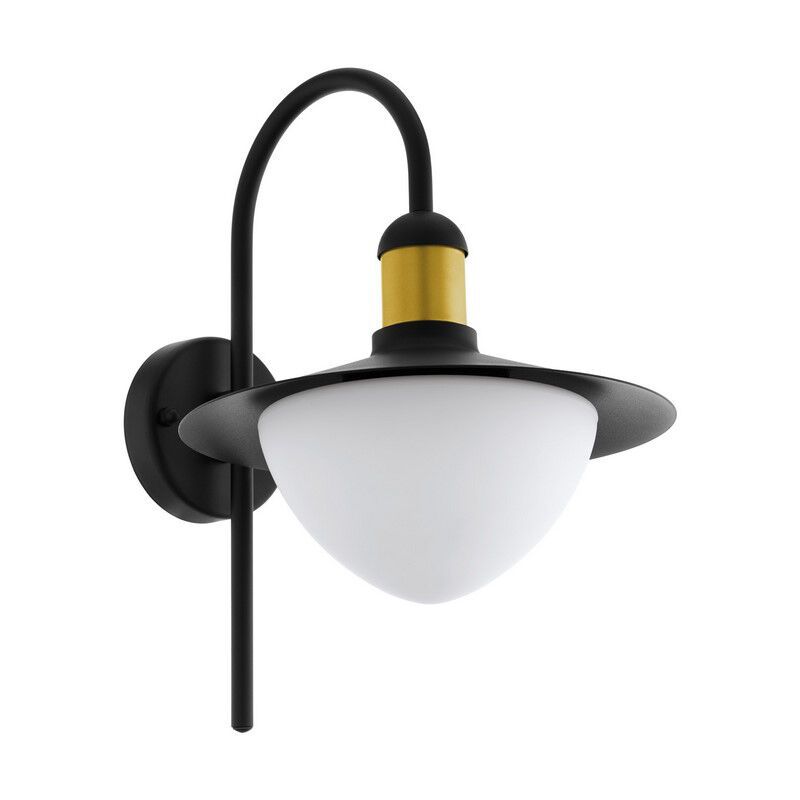Goldene moderne Außenleuchte Metall, Jaylano, IP44 Goldene moderne Außenleuchte Metall, Jaylano, IP44