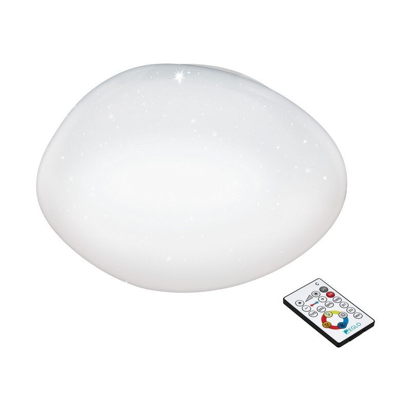Weiße Deckenlampe Stahl, Tyrell, 21W, in Lichtfarbe einstellbare LED Weiße Deckenlampe Stahl, Tyrell, 21W, in Lichtfarbe einstellbare LED