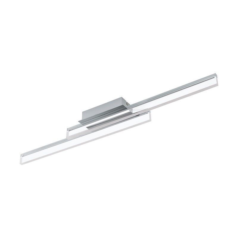 Chrom moderne Deckenleuchte Aluminium, Michelle, 10W, 3000K LED, IP44