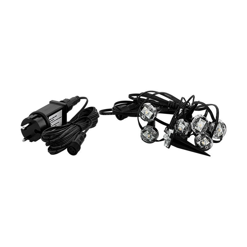 Transparente Außenstrahler Kunststoff, Vanja, 3W, 3000K LED, IP65 Transparente Außenstrahler Kunststoff, Vanja, 3W, 3000K LED, IP65