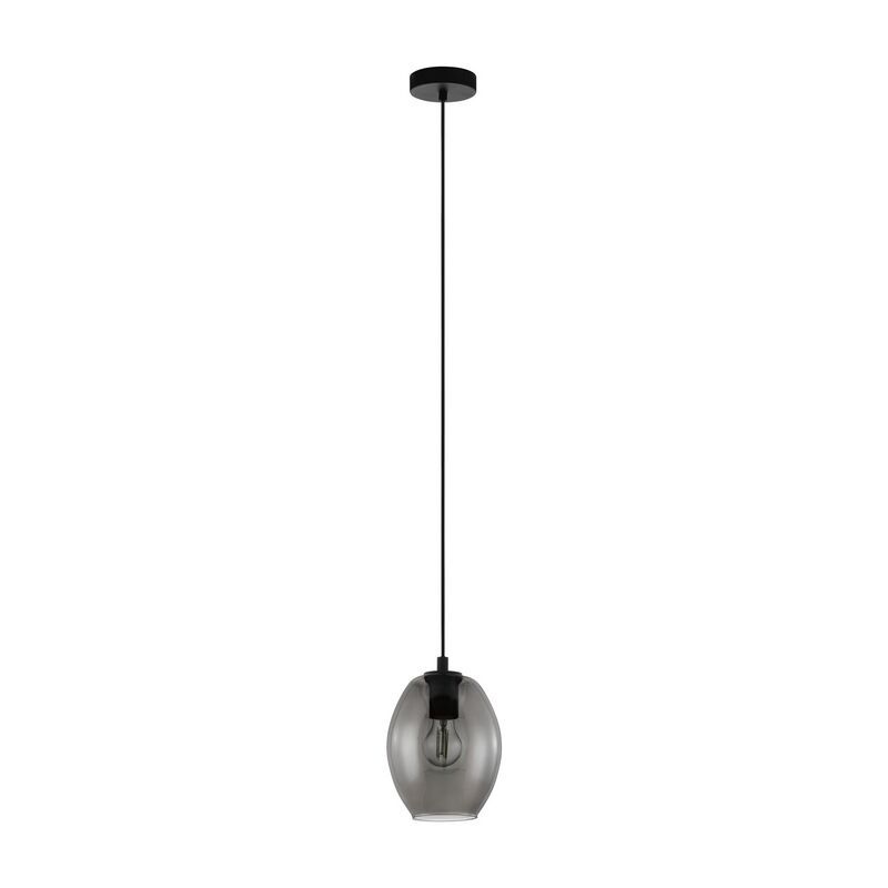 Graue Pendelleuchte Rauchglas, Lucian Graue Pendelleuchte Rauchglas, Lucian