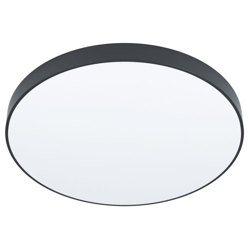 Schwarze Aufbauspot Stahl, Zippora, 24W, in Lichtfarbe einstellbare LED Schwarze Aufbauspot Stahl, Zippora, 24W, in Lichtfarbe einstellbare LED