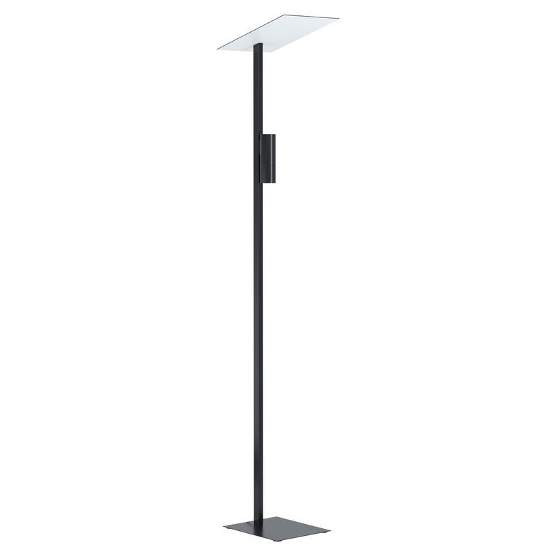 Weiße moderne Stehlampe Aluminium, Annegreet, mit Schalter Weiße moderne Stehlampe Aluminium, Annegreet, mit Schalter