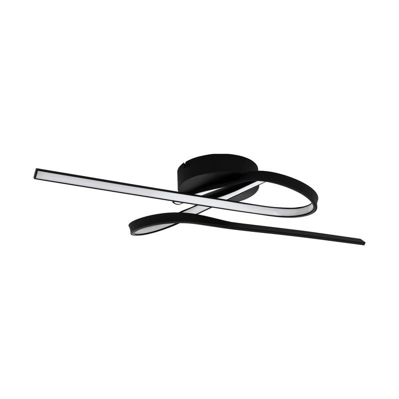 Schwarze design Deckenlampe Aluminium, Tinus, 21W, 3000K LED Schwarze design Deckenlampe Aluminium, Tinus, 21W, 3000K LED