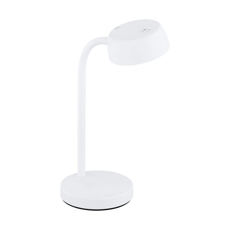 Weiße Tischleuchte Kunststoff, Annelin, 4W, 3000K LED, mit Schalter Weiße Tischleuchte Kunststoff, Annelin, 4W, 3000K LED, mit Schalter