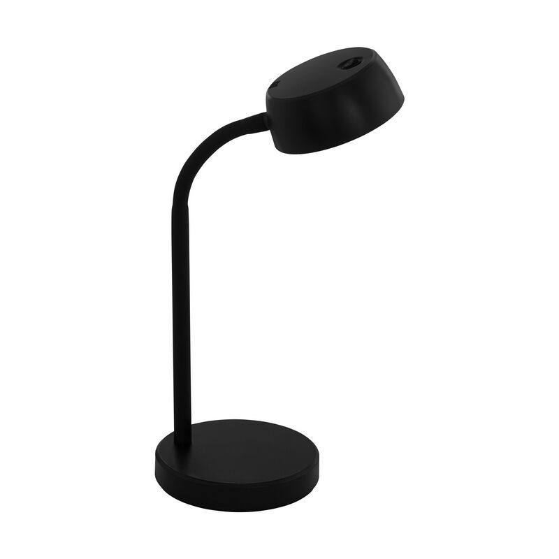 Schwarze Tischleuchte Kunststoff, Annelin, 4W, 3000K LED, mit Schalter Schwarze Tischleuchte Kunststoff, Annelin, 4W, 3000K LED, mit Schalter