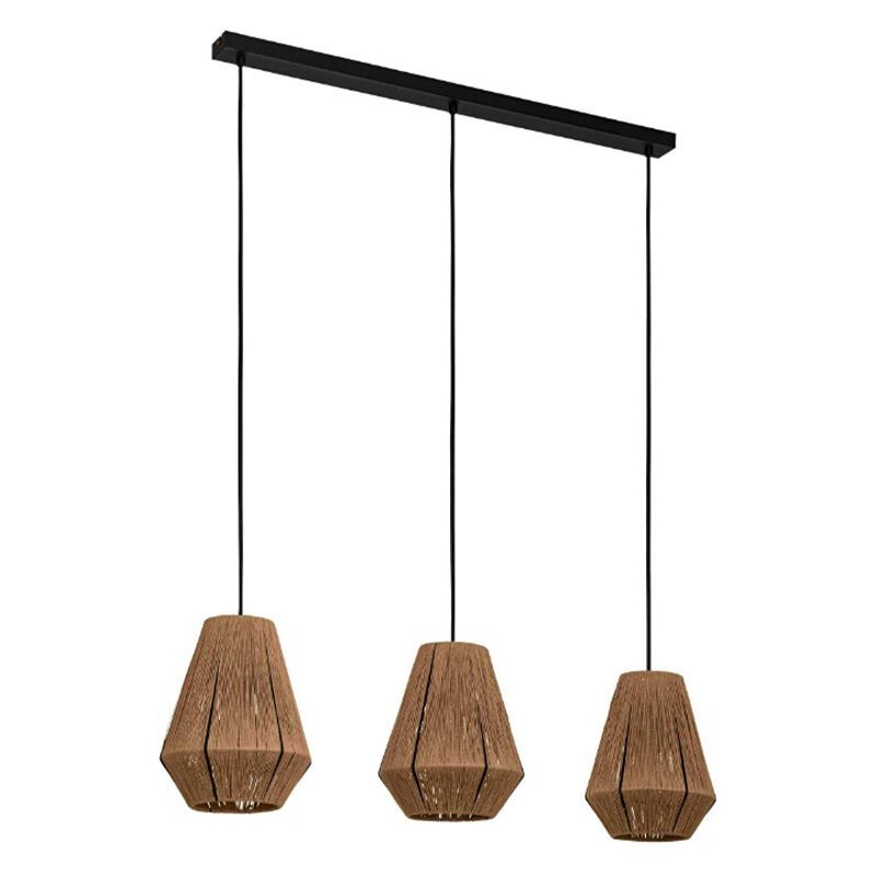 Rattan Pendelleuchte Braun, Wilbert Rattan Pendelleuchte Braun, Wilbert