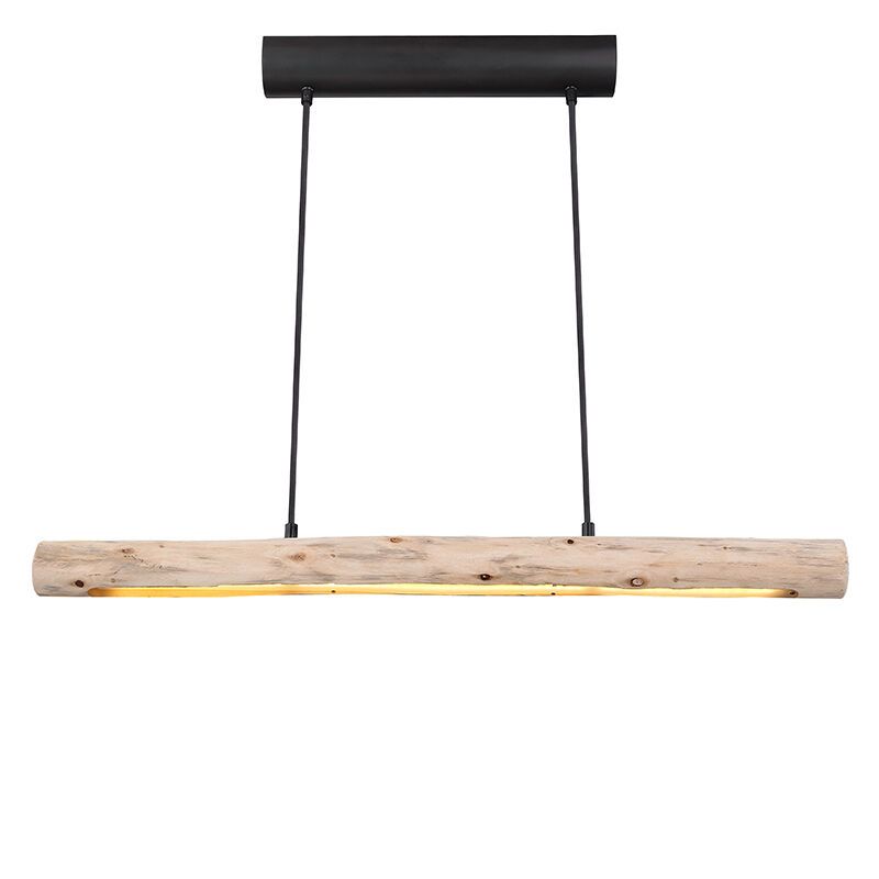 Holz Pendelleuchte Braun, Abbas, 15W, 3000K LED Holz Pendelleuchte Braun, Abbas, 15W, 3000K LED
