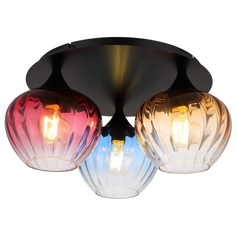 Mehrfarbige design Deckenleuchte Glas, Sudenaz Mehrfarbige design Deckenleuchte Glas, Sudenaz