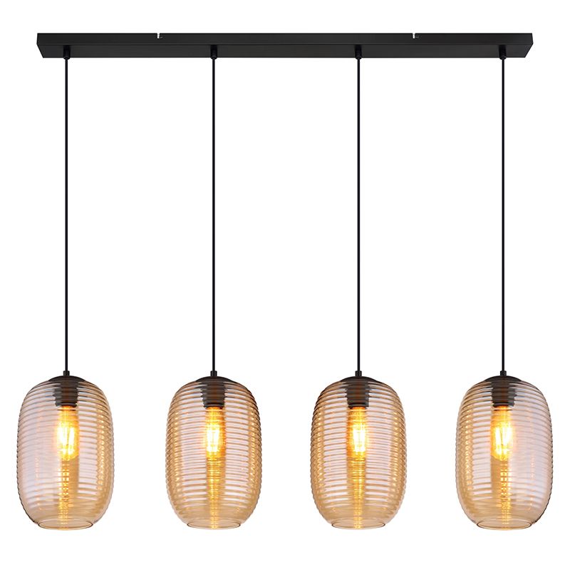 Bernstein design Pendelleuchte Glas, Arina