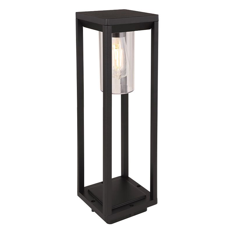 Schwarze moderne Außenleuchte Kunststoff, Vildan, IP44 Schwarze moderne Außenleuchte Kunststoff, Vildan, IP44