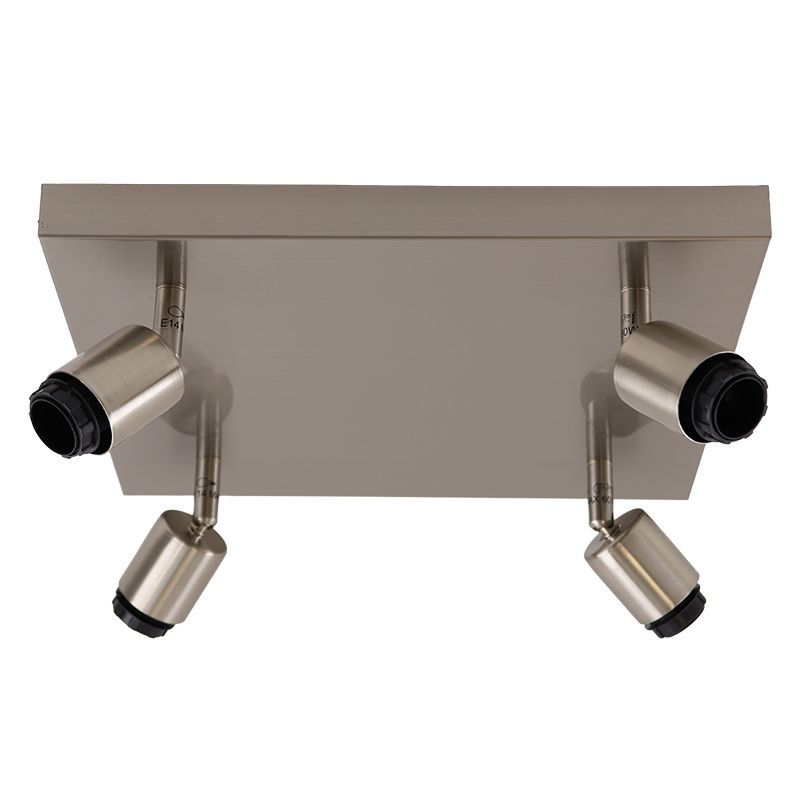 Aluminium Deckenkappe Silber, Rika Aluminium Deckenkappe Silber, Rika