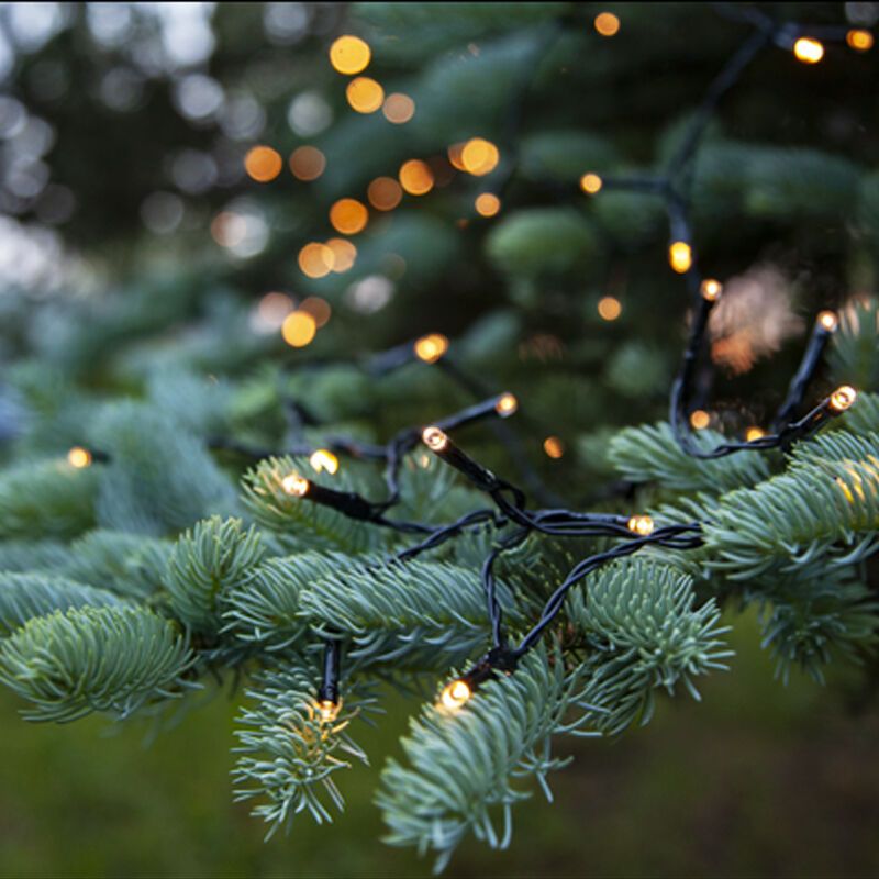 7,2 m LED Weihnachtsbeleuchtung an Batterie, 96 Lampen, drinnen und draußen 7,2 m LED Weihnachtsbeleuchtung an Batterie, 96 Lampen, drinnen und draußen