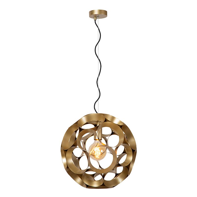 Goldene Pendelleuchte Modern, Hannelore Goldene Pendelleuchte Modern, Hannelore