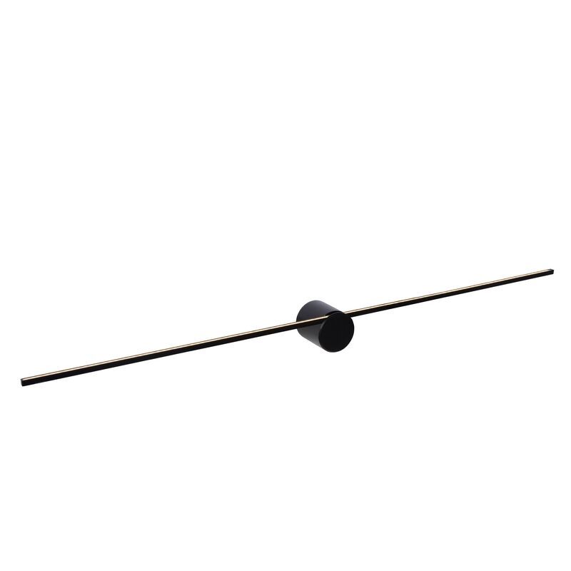 Schwarze Wandleuchte Modern, Mizar, 10W, 2700K LED, IP44 Schwarze Wandleuchte Modern, Mizar, 10W, 2700K LED, IP44