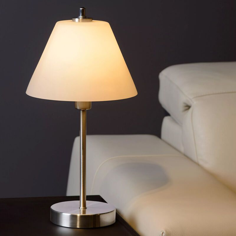 Chrom Tischleuchte Antik, Touch, mit Touch-Dimmer Chrom Tischleuchte Antik, Touch, mit Touch-Dimmer