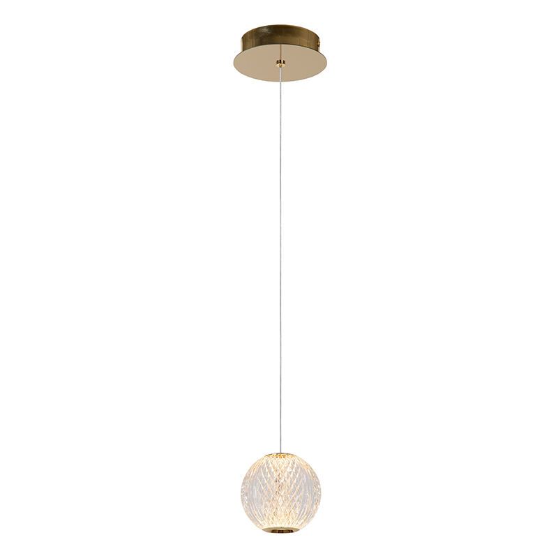 Transparente Pendelleuchte Modern, Cintra, 5,7W, 2700K LED Transparente Pendelleuchte Modern, Cintra, 5,7W, 2700K LED