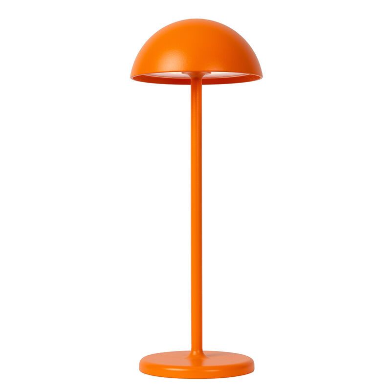 Orangene Außen Tischleuchte Retro, Joy, 1,5W, 3000K LED, IP54, mit Touch-Dimmer Orangene Außen Tischleuchte Retro, Joy, 1,5W, 3000K LED, IP54, mit Touch-Dimmer