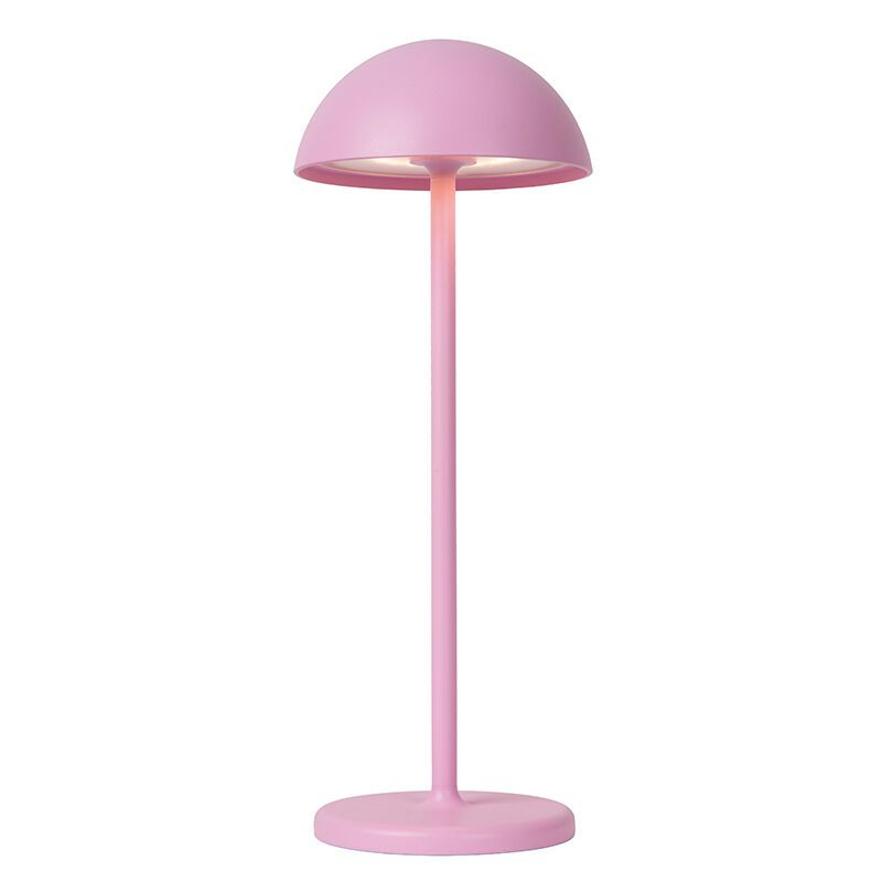 Rosa Außen Tischleuchte Retro, Joy, 1,5W, 3000K LED, IP54, mit Touch-Dimmer Rosa Außen Tischleuchte Retro, Joy, 1,5W, 3000K LED, IP54, mit Touch-Dimmer