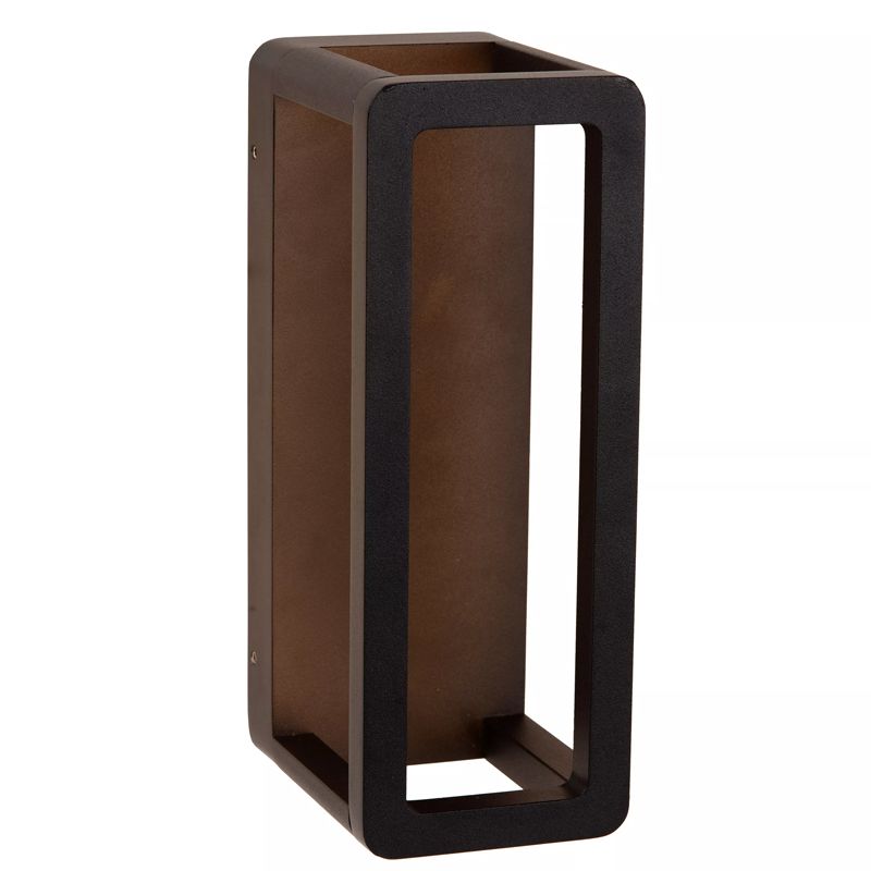 Schwarze Außenleuchte Modern, Narvik, 9,2W, 3000K LED, IP65