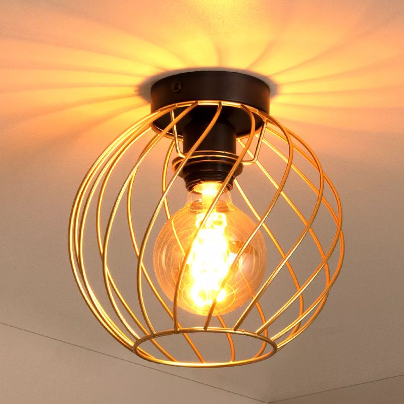 Messing Deckenleuchte Antik, Danza Messing Deckenleuchte Antik, Danza