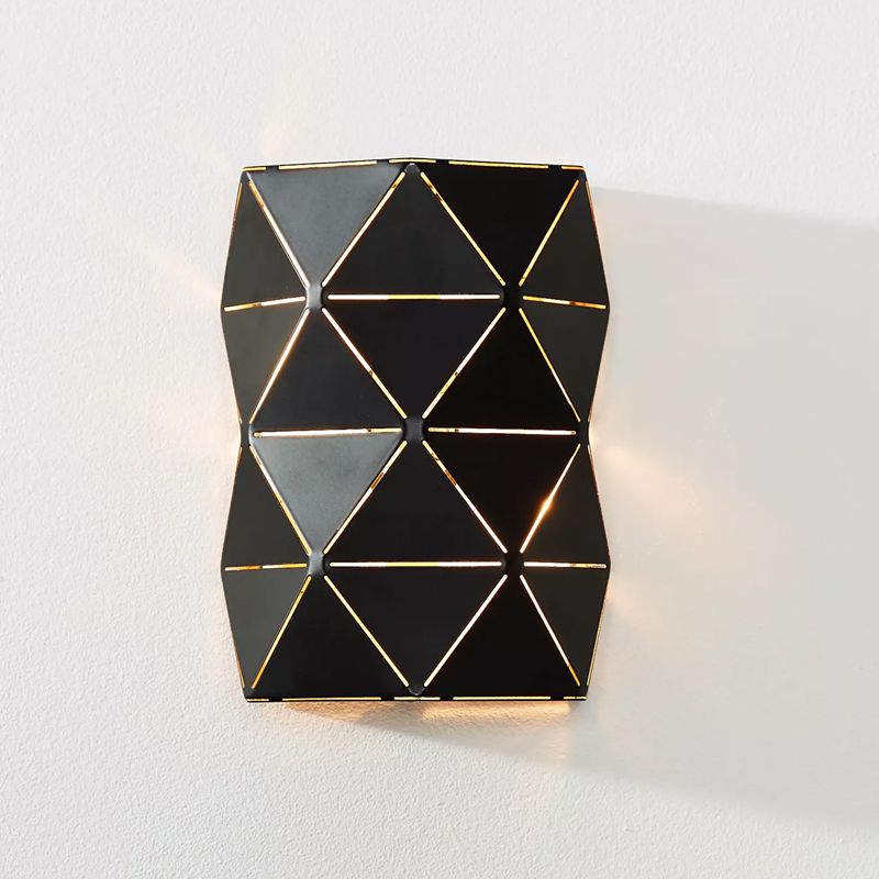 Schwarze Wandleuchte Modern, Otona Schwarze Wandleuchte Modern, Otona