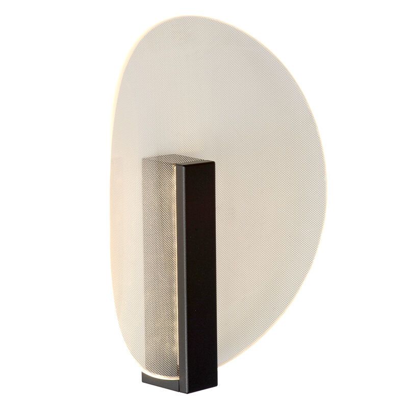 Schwarze Außenleuchte Modern, Laredo, 9W, 2700K LED, IP54