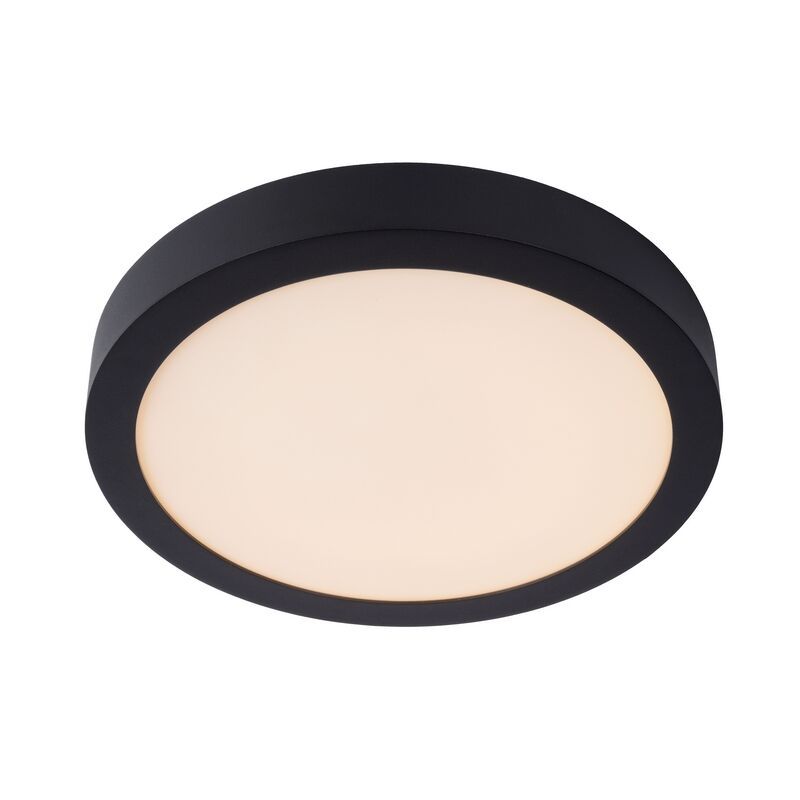 Schwarze Deckenlampe Modern, Brice, 30W, 3000K LED, IP44