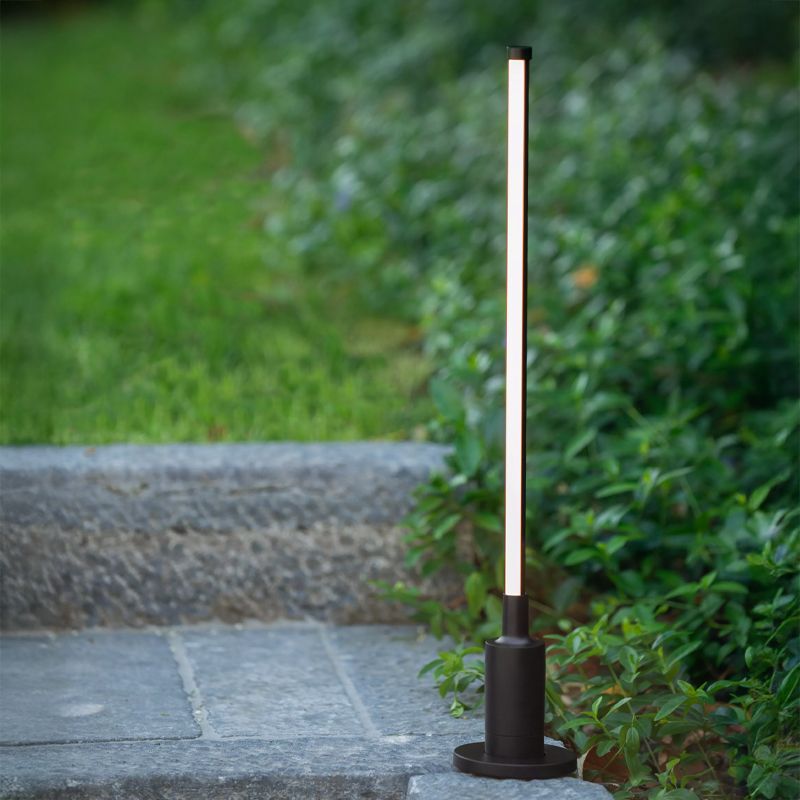 Schwarze Außenstrahler Modern, Lornex, 6W, 3000K LED, IP54