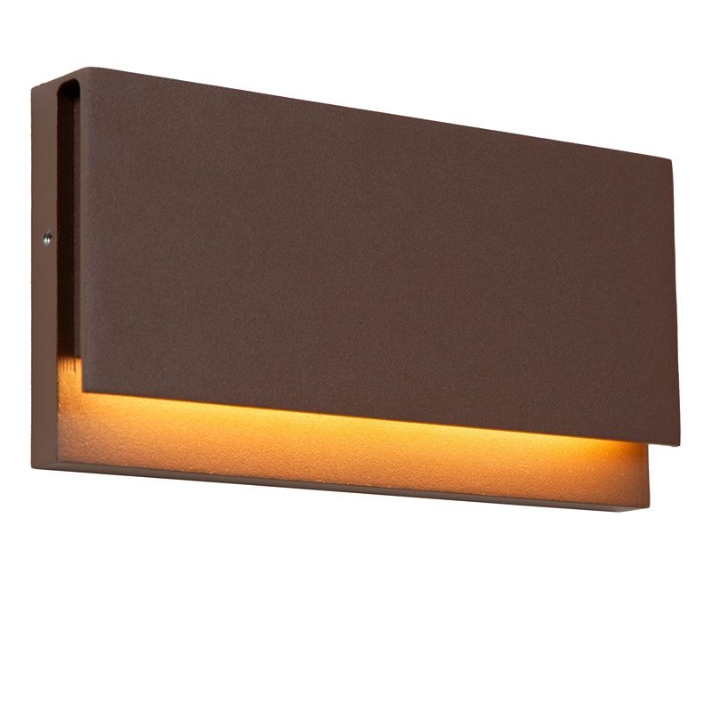 Rostfarbene Außenleuchte Modern, Lomar, 10W, 2700K LED, IP54 Rostfarbene Außenleuchte Modern, Lomar, 10W, 2700K LED, IP54
