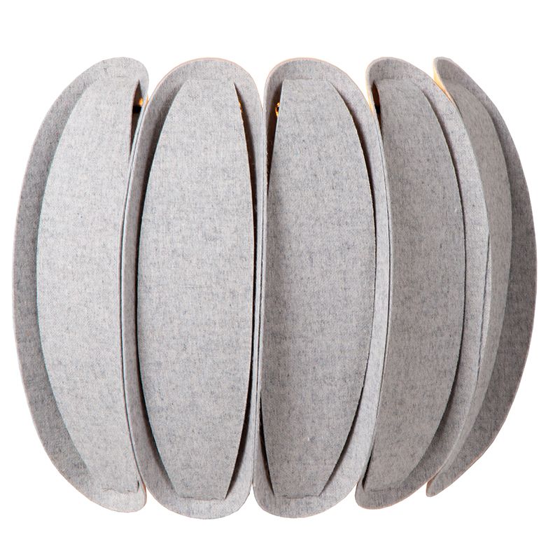 Graue Wandleuchte Modern, Spencer