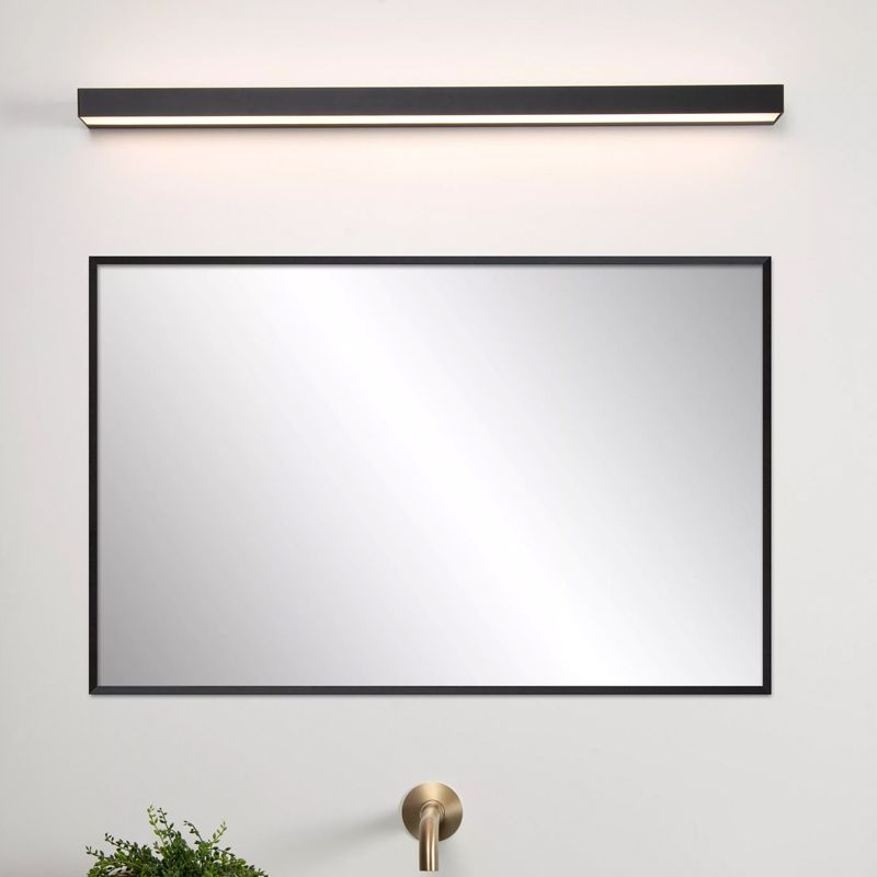 Schwarze Wandleuchte Badezimmer Modern, Alexa, 13W, 3000K LED, IP44 Schwarze Wandleuchte Badezimmer Modern, Alexa, 13W, 3000K LED, IP44