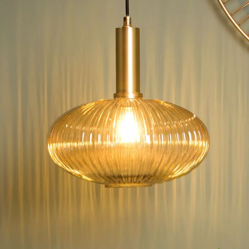 Bernstein Pendelleuchte Retro, Maloto Bernstein Pendelleuchte Retro, Maloto